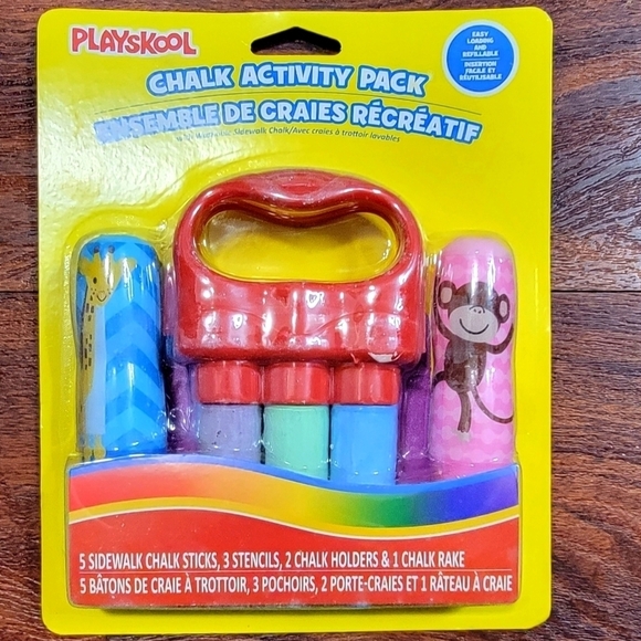 Chalk Activity Pack - Colorful Sidewalk Fun - Picture 1 of 7